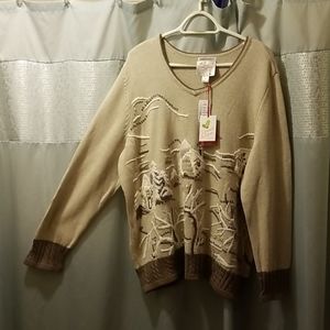 NWT! CJ Banks sweater